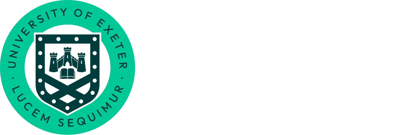 University of Exeter Logo - White